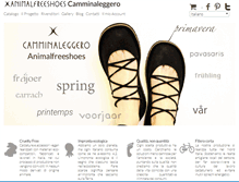 Tablet Screenshot of camminaleggero.com